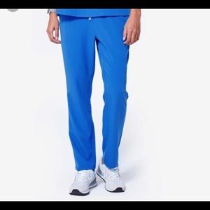 Figs royal blue scrub pant NEW